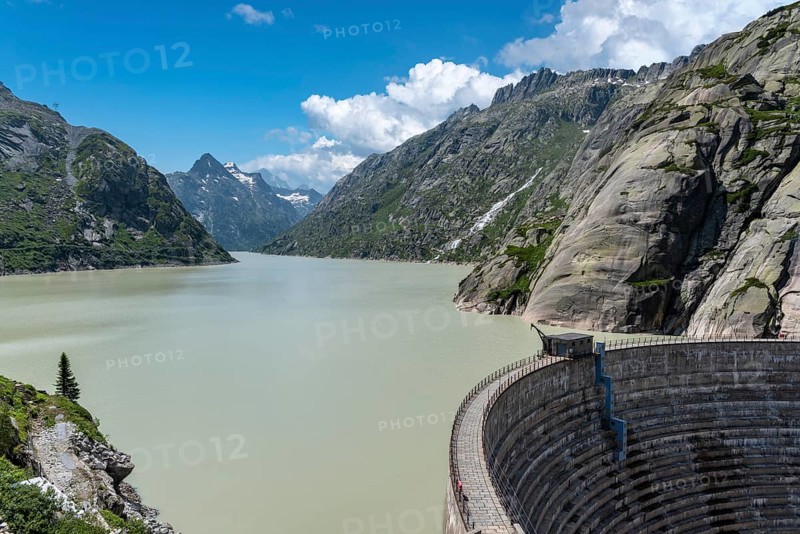 Spitallamm dam on Lake Grimsel