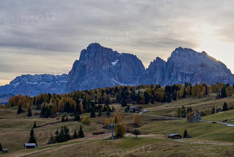 Alpe di Siusi with Sciliar