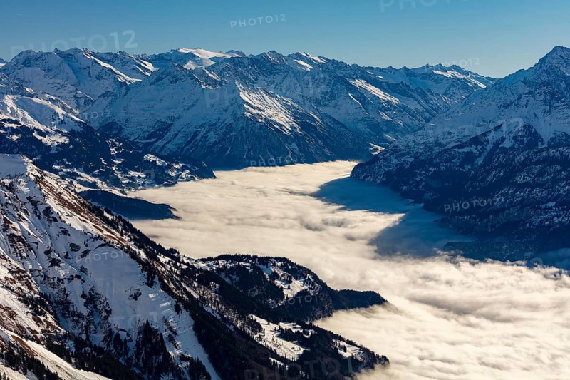 Sea of fog over the Haslital