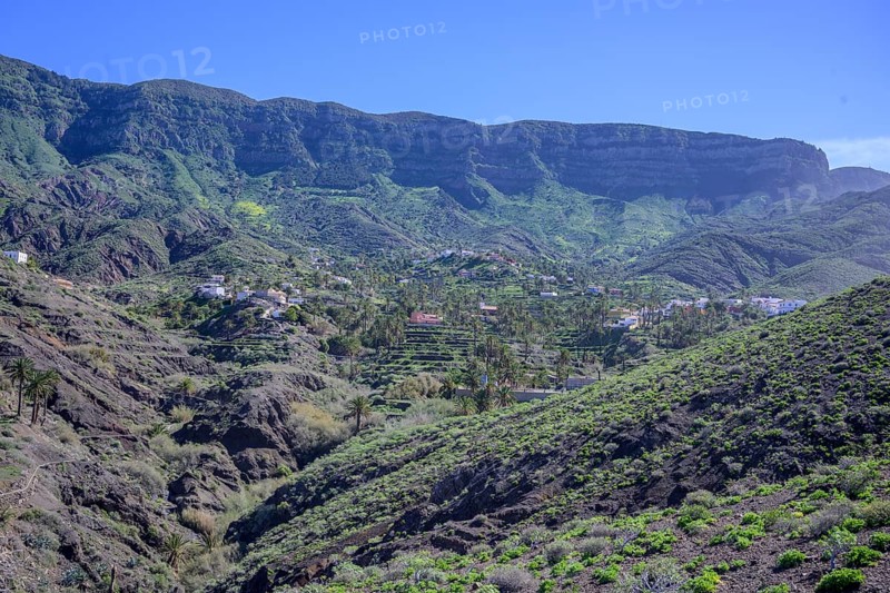 View to the village