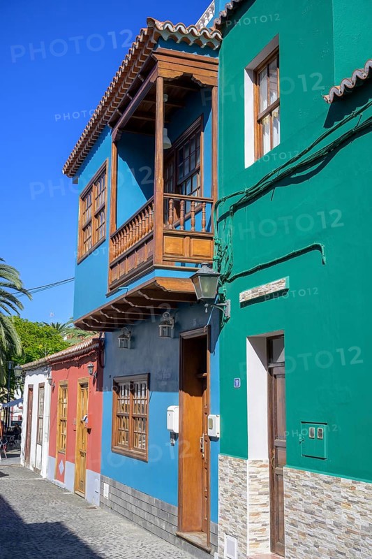 Wooden balcony