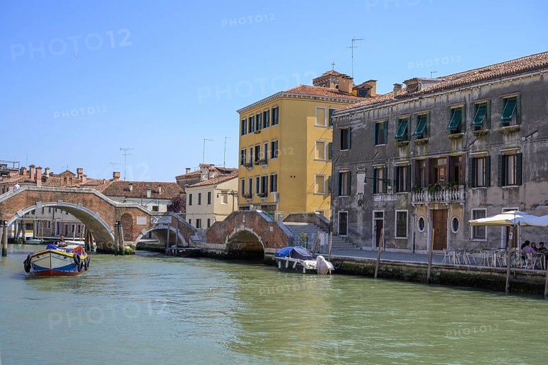 Ponte tre Archi on the Cannaregio Canal