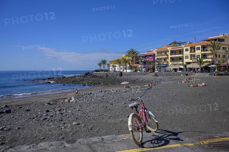 Old bike on the beach