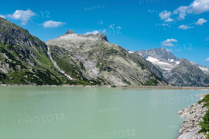 Landscape at Lake Grimsel