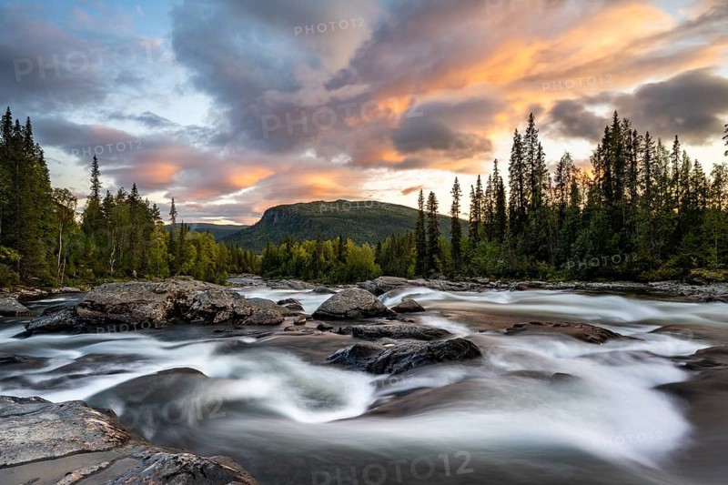 Rapids of the river Gamajahka