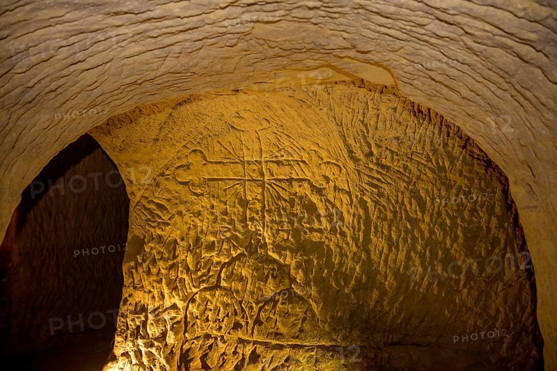 Carved cross