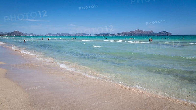 Sandy beach beach Playa del Muro