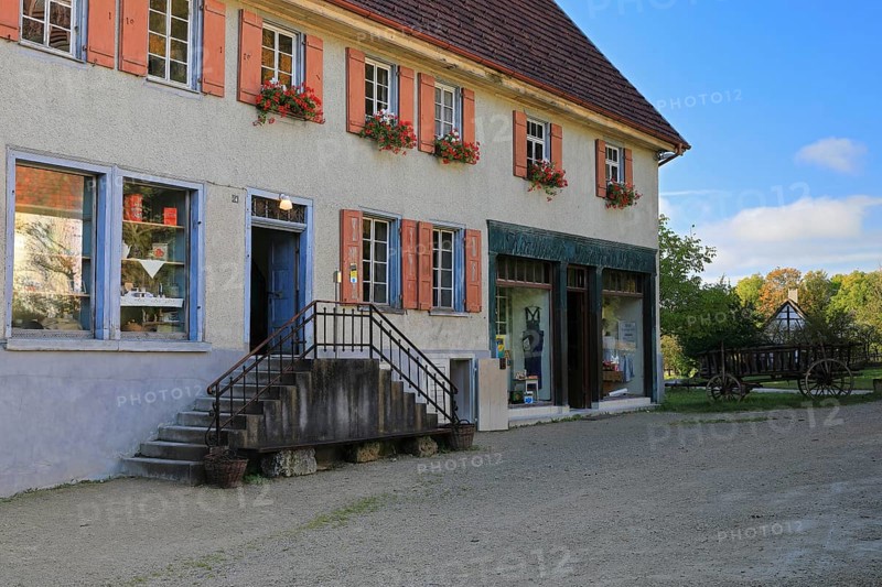 Historic colonial goods shop