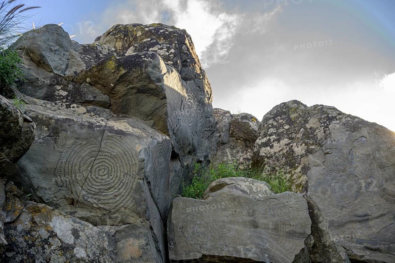 Rock carvings of El Cementerio