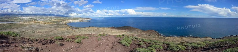 View from Montana Roja to