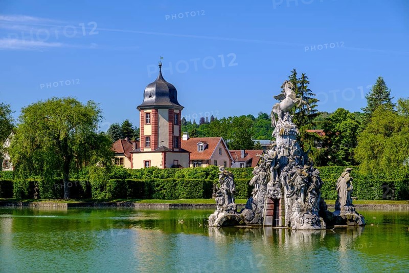 Water features in the rococo garden
