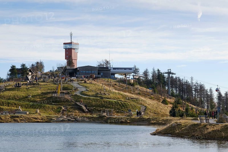 Wurmberg tower at the summit of the Wurmberg