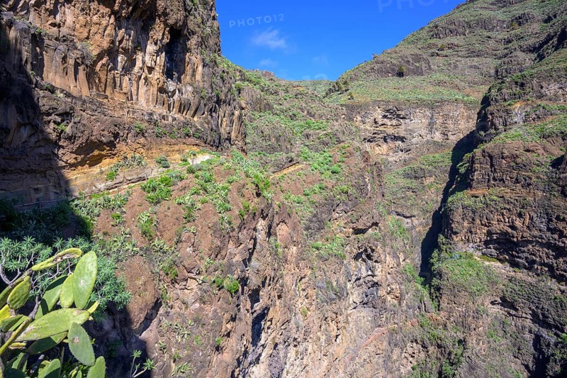 Spectacular trail in Barranco Guarimar