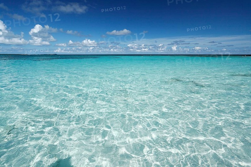 Crystal clear water on Pineapple Beach