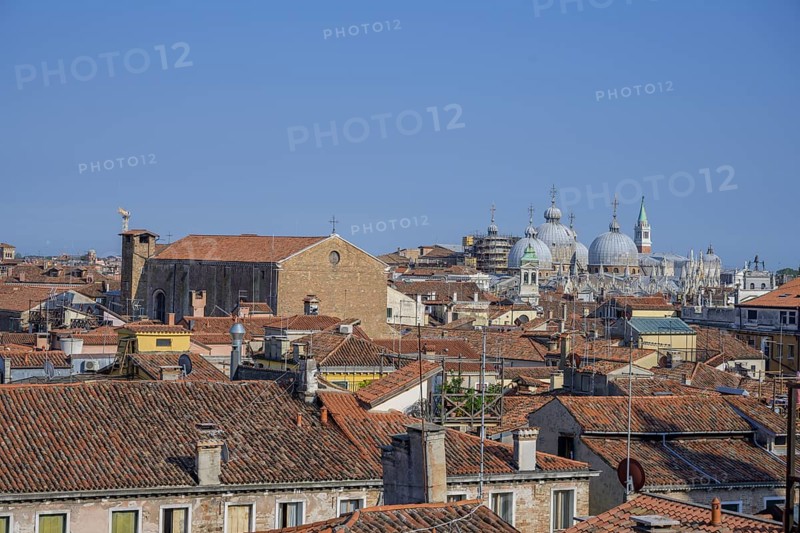 View from the roof terrace of the Fondaco dei Tedeschi