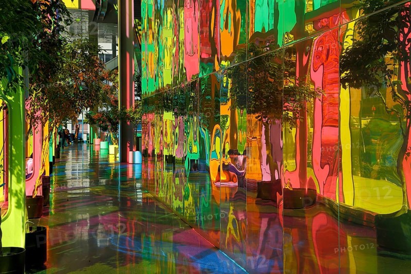 Colorful reflections