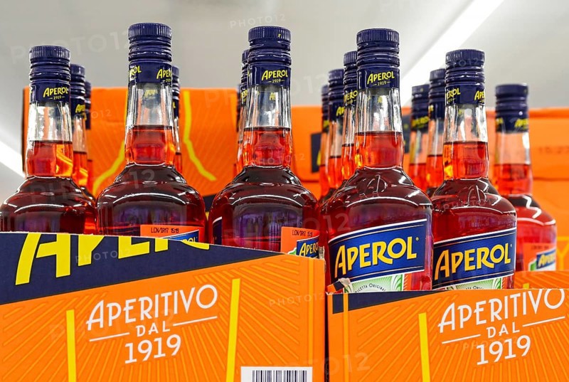 Aperol bottles