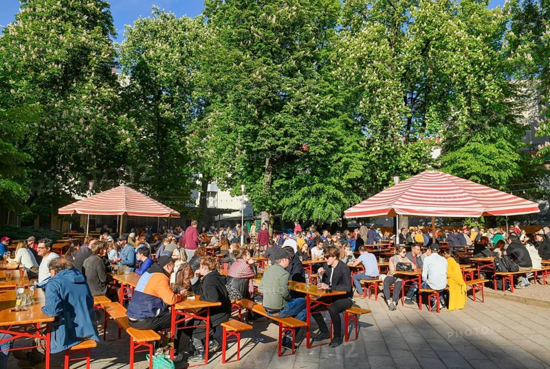 Prater beer garden