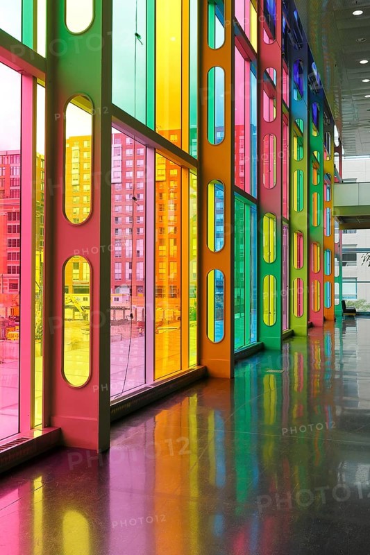 Colorful reflections