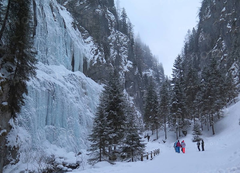 La Cattedrale icefall
