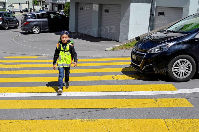 Schoolchild Pedestrian crossing