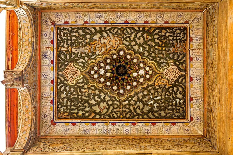 Mosque ceiling