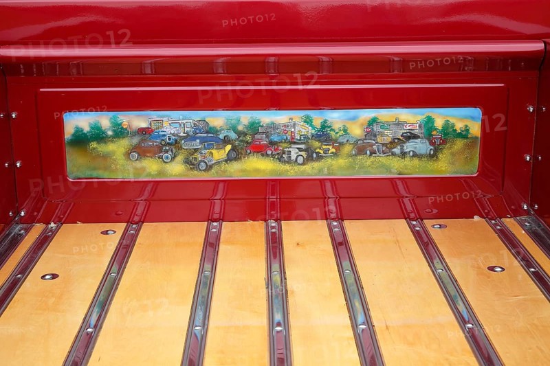 Airbrush on a chevrolet truck