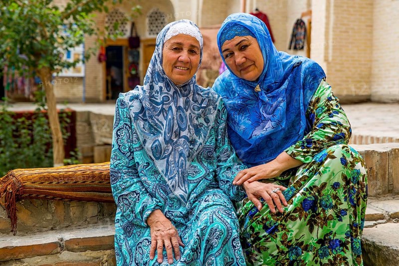Women in typical dress