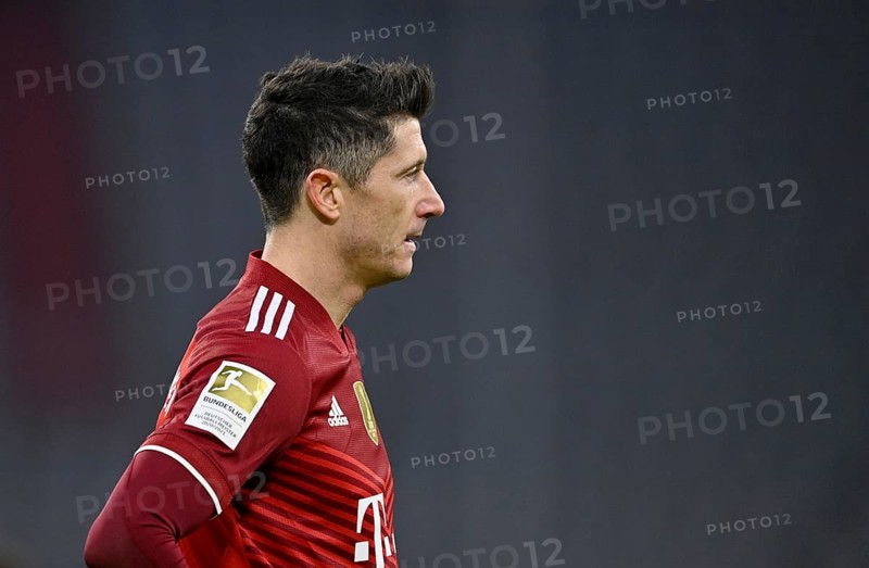 Robert Lewandowski FC Bayern Munich FCB 09 disappointed