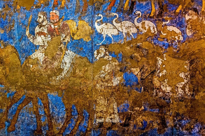 Wall paintings of the Sogdian palaces