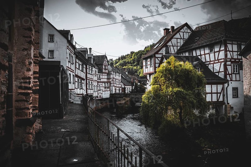 Half-timbered houses