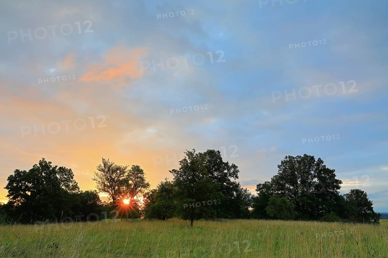 Sunrise over the NSG Kreuzbuehl