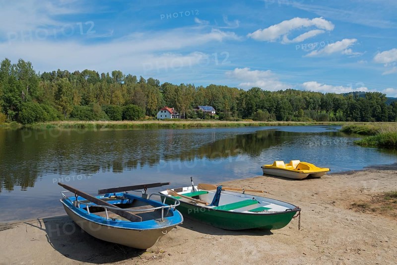 Boats on the Vltava