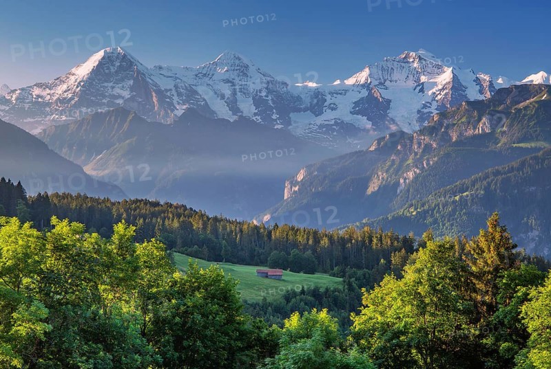 Eiger triumvirate with the Eiger North Face