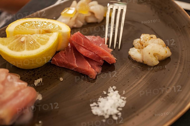 Raw Fish entree