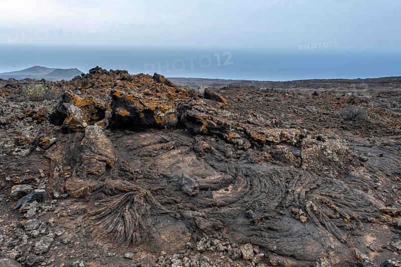 Typical volcanic landscape near La Restinga