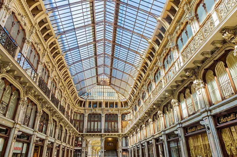 Skylight of Galleria Subalpina