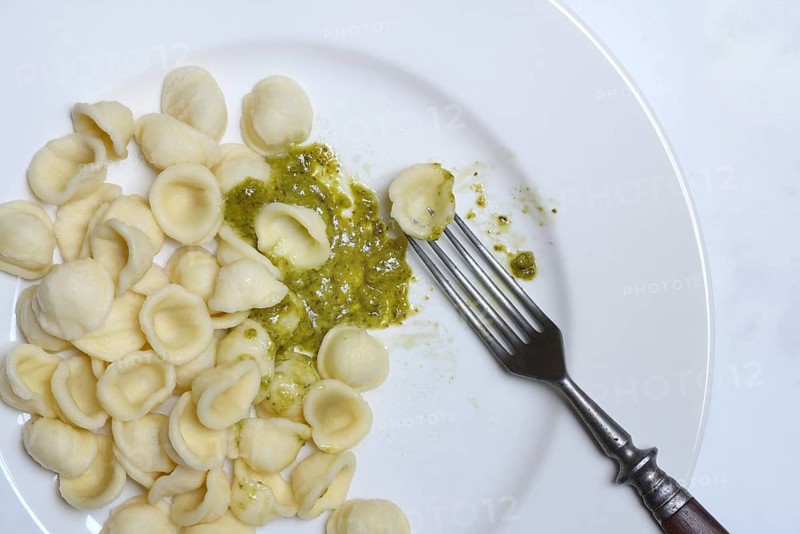 Orecchiette with pesto