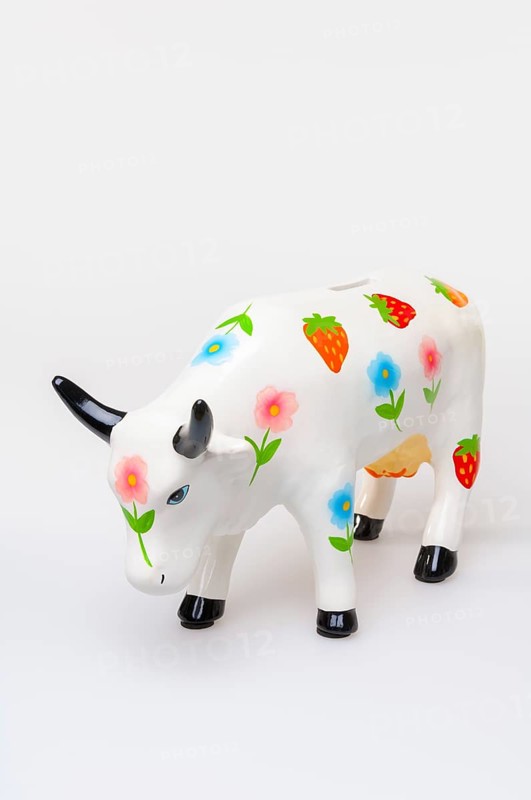 Porcelain money box
