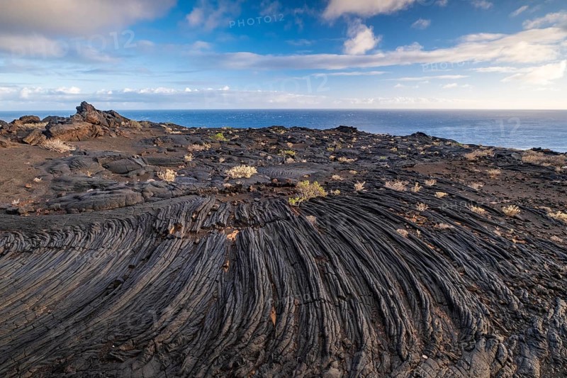 Typical volcanic landscape near La Restinga