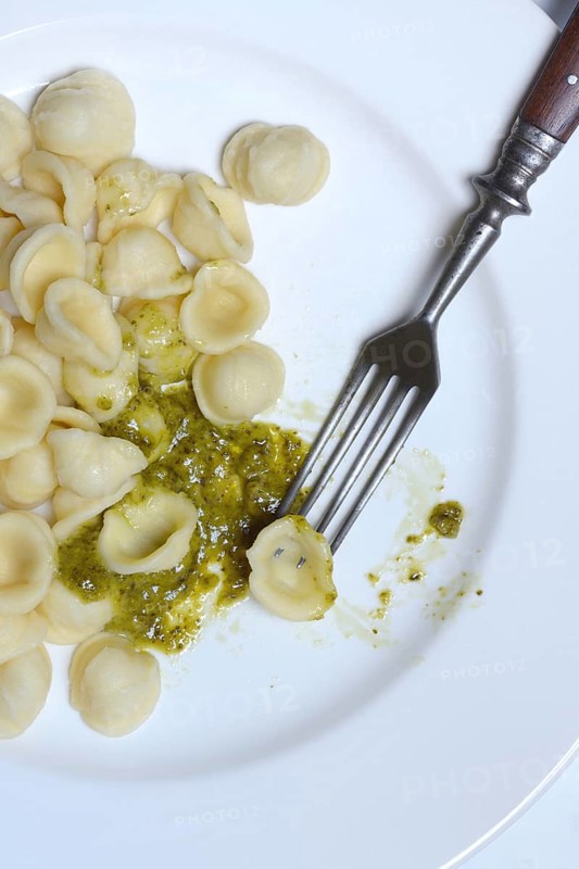 Orecchiette with pesto