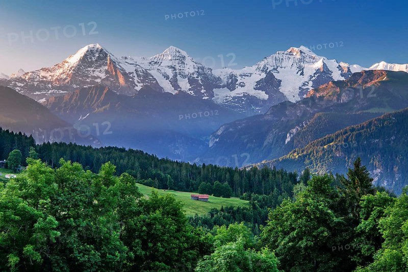 Eiger triumvirate with the Eiger North Face