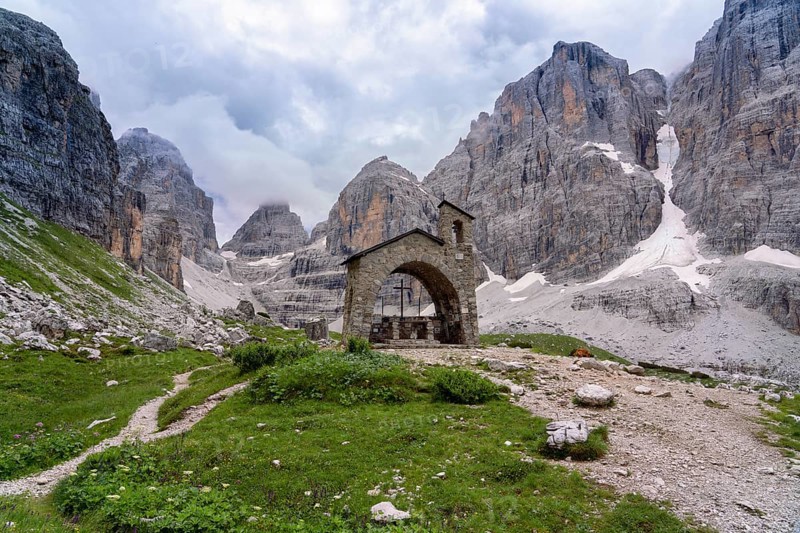 Chapel of Brentei mountain hut