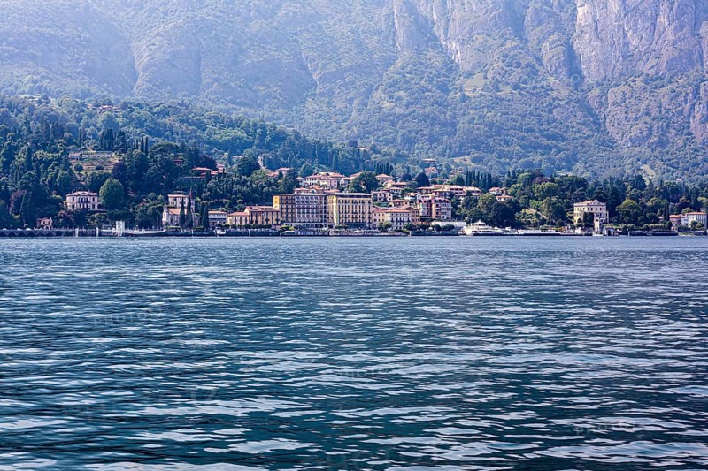 The village of Tremezzo on the shores of Lake Como