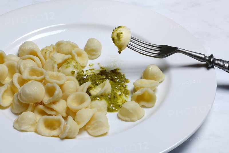 Orecchiette with pesto