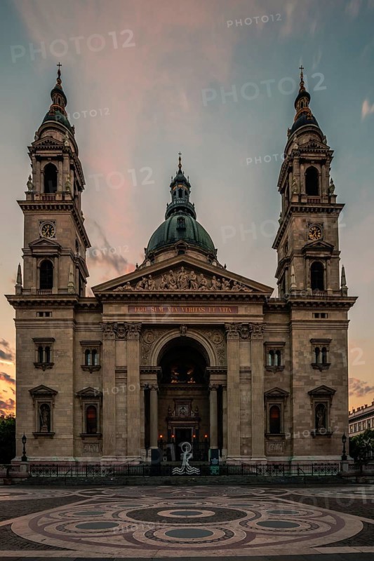 St. Stephen's Basilica in the morning