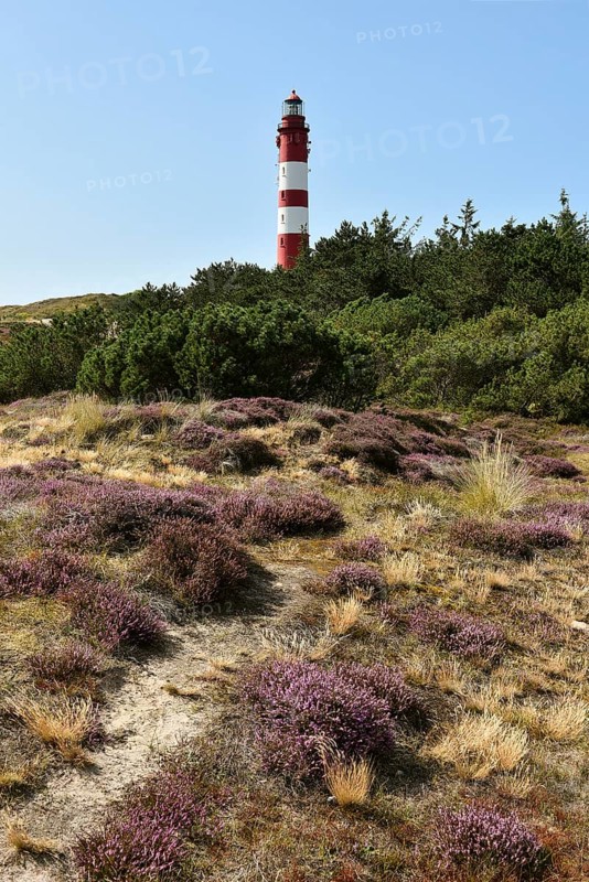Amrum lighthouse near Wittduen