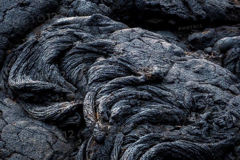 Pahoehoe lava