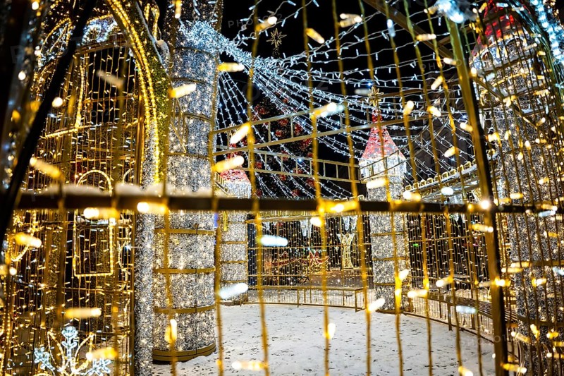 Luminous castle