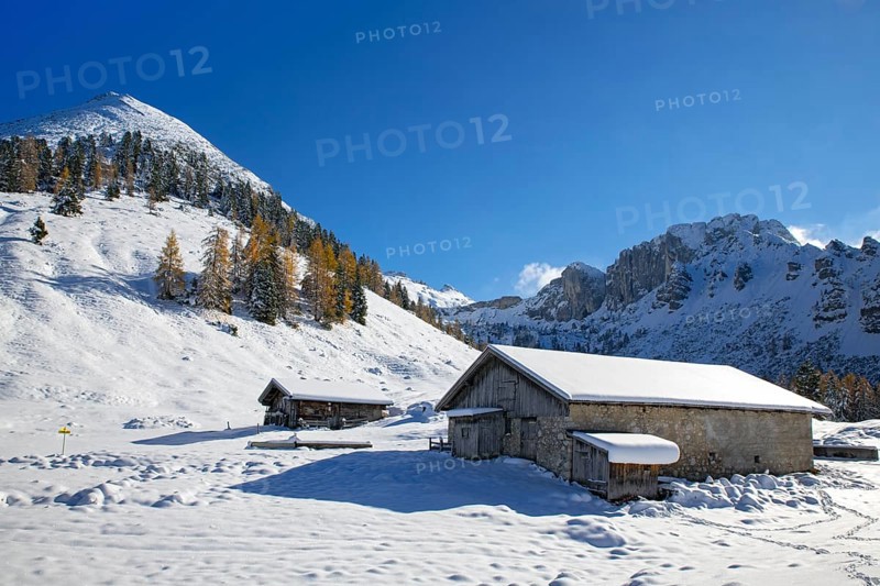 Kotalm Niederleger with snow in late autumn